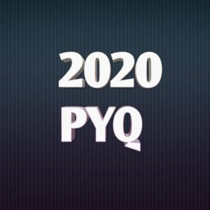 UPSC IAS Previous Year Mains Question Papers - 2020 in Hindi