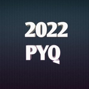 UPSC IAS Previous Year Mains Question Papers - 2022